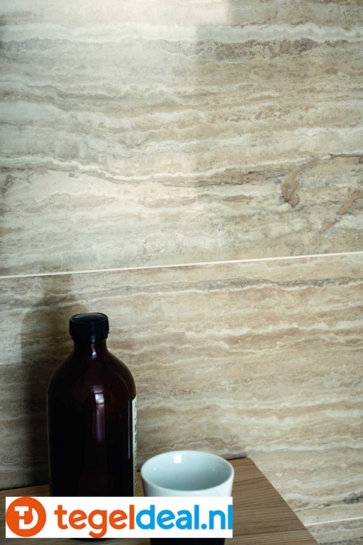 VLT Marazzi Allmarble, Travertino Lux, 60 x 120 cm MMJV