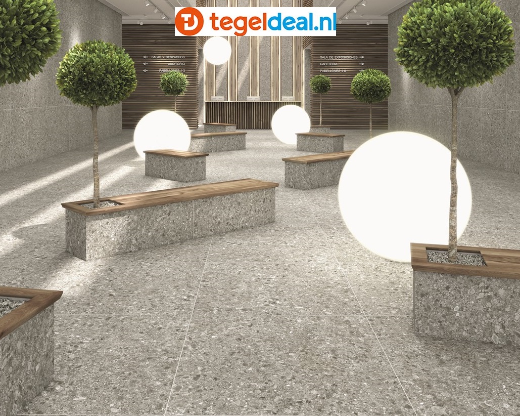 Vives Ceppo di Gre, 120x120 cm, natuursteenlook tegels