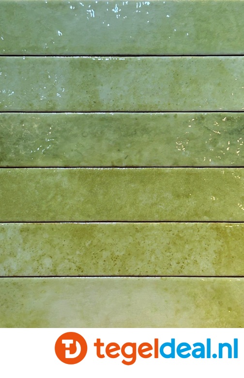 Equipe, Menorca, LIME, 6,5x32,8 cm, art. 31624, handvorm wandtegels - €46,50 per m2