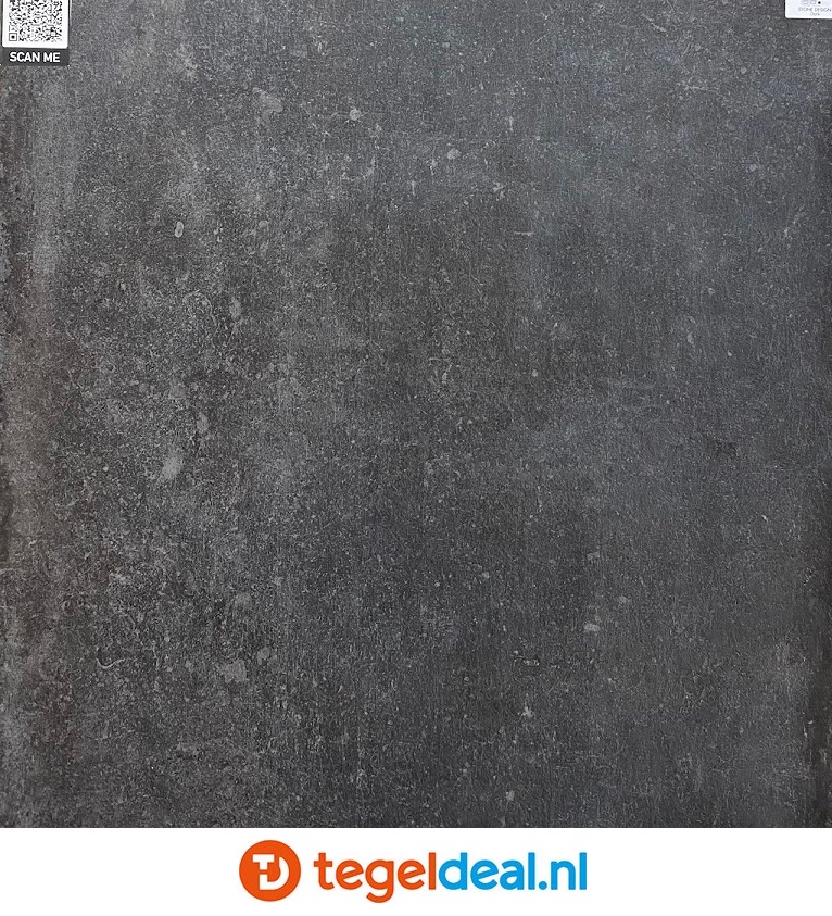 Isla Tiles, Stone Design DARK, 100x100 cm, art. 1006545, natuursteenlook tegels   