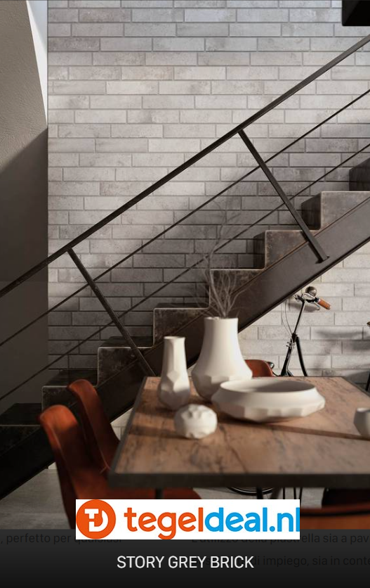 Supergres Story Grey, 30x60 cm, SGY7, natuursteenlook tegels