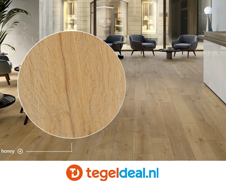 KEOPE Unica HONEY, 20x180 cm, houtlook tegels 