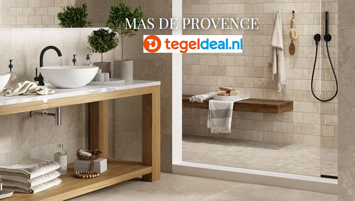 DOM Mas de Provence ECRU, 90x90 cm DMP9980R, natuursteenlook tegels