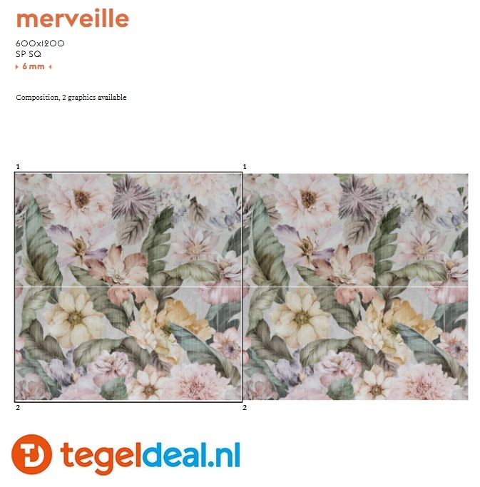 Mirage Papier, decoratieve wandtegels 60x120 cm Mirage Papier, decoratieve wandtegels 60x120 cm