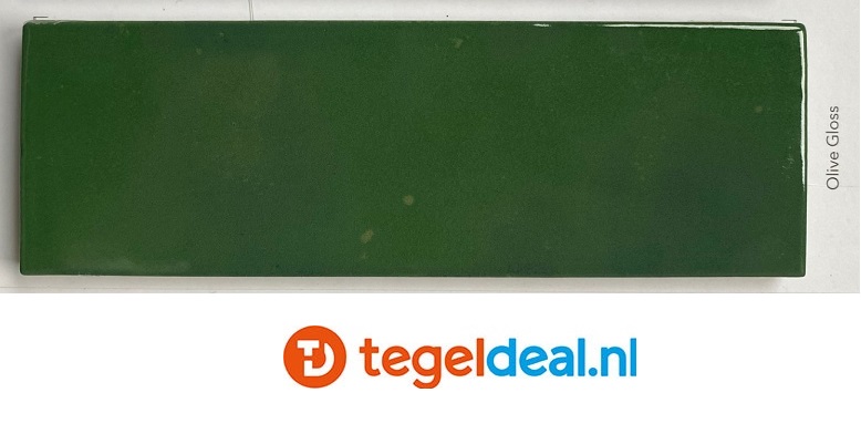 WOW Design, Bejmat OLIVE GLOSS, 5x15 cm wandtegels