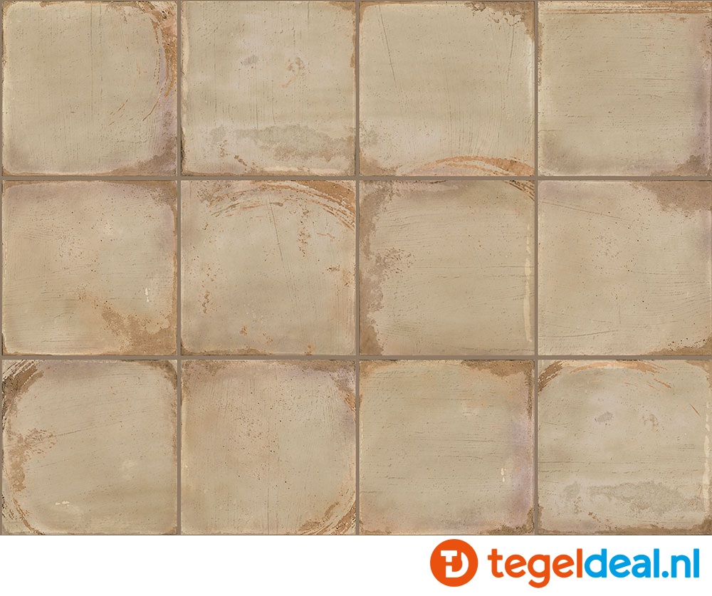 Nanda Tiles, Bottega, 10x20 cm (pre-cut 10x10 cm effect) wandtegels 