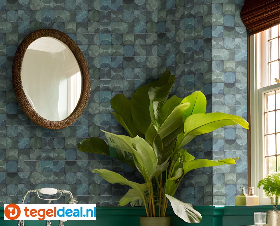 Nanda Tiles, Amantina, 10x10 cm, vloer- en wandtegels Nanda Tiles, Amantina, 10x10 cm, vloer- en wandtegels