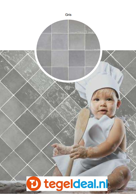 WDT Handvorm Life, Artisan GRIS, 13x13 cm WDT Handvorm Life, Artisan GRIS, 13x13 cm