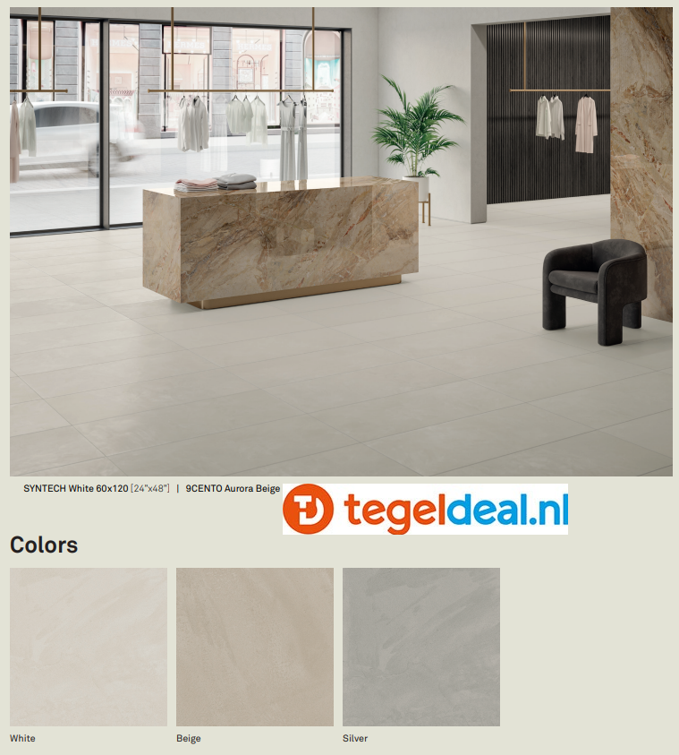 VLT  KEOPE Syntech / Contract, betonlook tegels 
