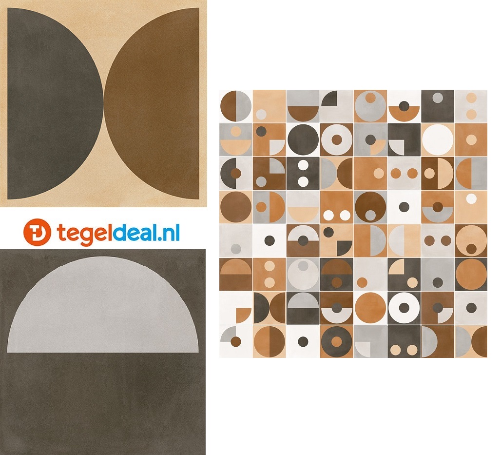 VLT Vives Pop Tile, 15x15 cm, 10 decors VLT Vives Pop Tile, 15x15 cm, 10 decors