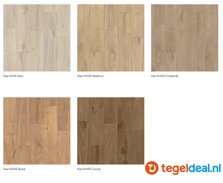 Mirage Kao, houtlook tegels voor binnen en buiten  
