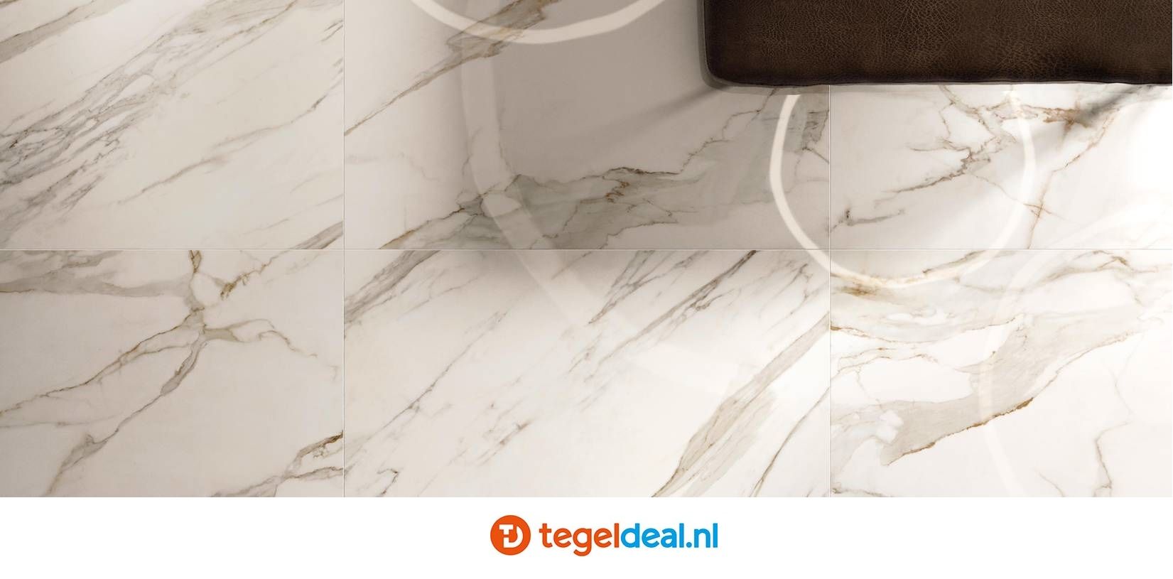 Supergres Purity of Marble, Calacatta Lux, 60x120 cm, marmerlook tegels Supergres Purity of Marble, Calacatta Lux, 60x120 cm, marmerlook tegels