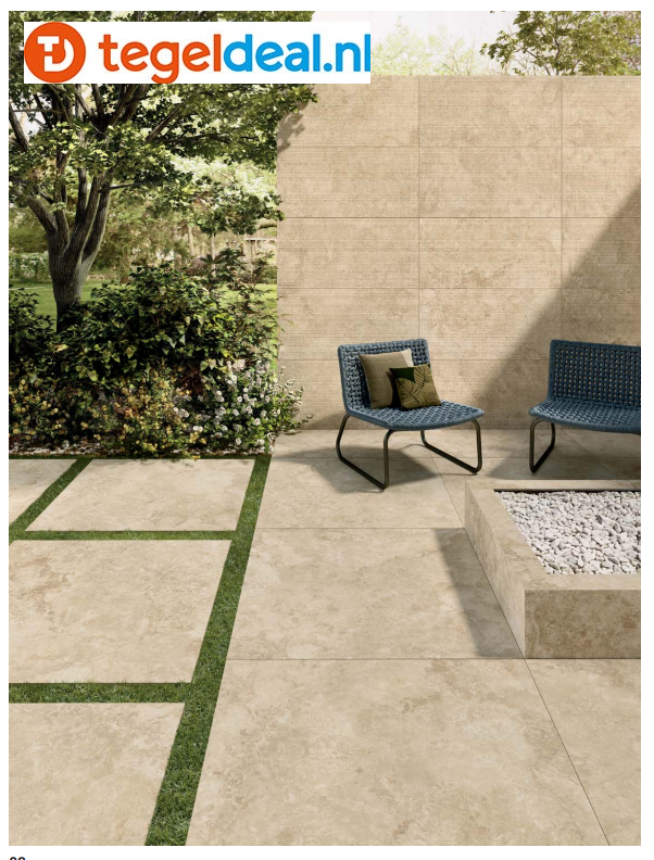 TRT KEOPE Omnia Emperador White, 60x120x2 cm, terrastegels