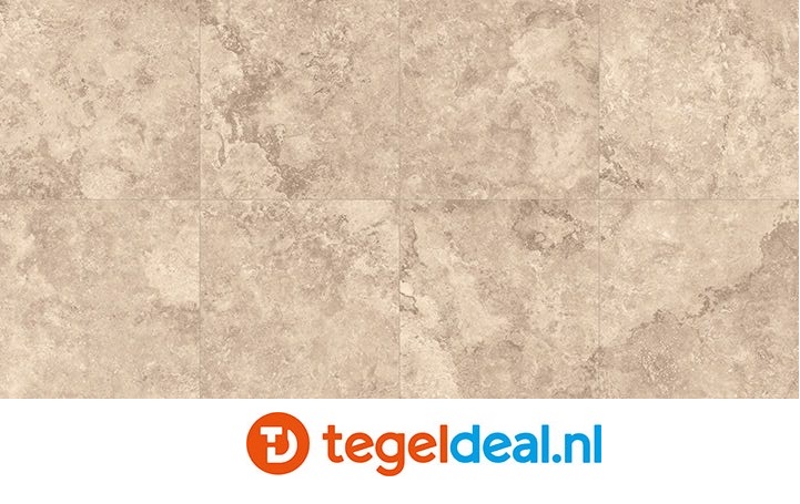 VLT Keope Omnia Rapolano Beige, 80 x 80 cm Spazzolato R10