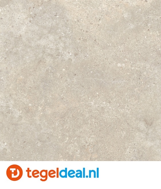 ACTIE - Baldocer Stoneland, IVORY, 80x80x2 cm OUT, natuursteenlook terrastegels