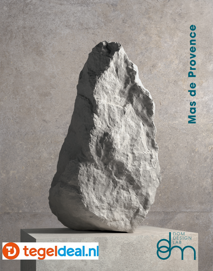 VLT DOM Mas de Provence COAL, 20x20 cm Burattato, DMP2070, natuursteenlook