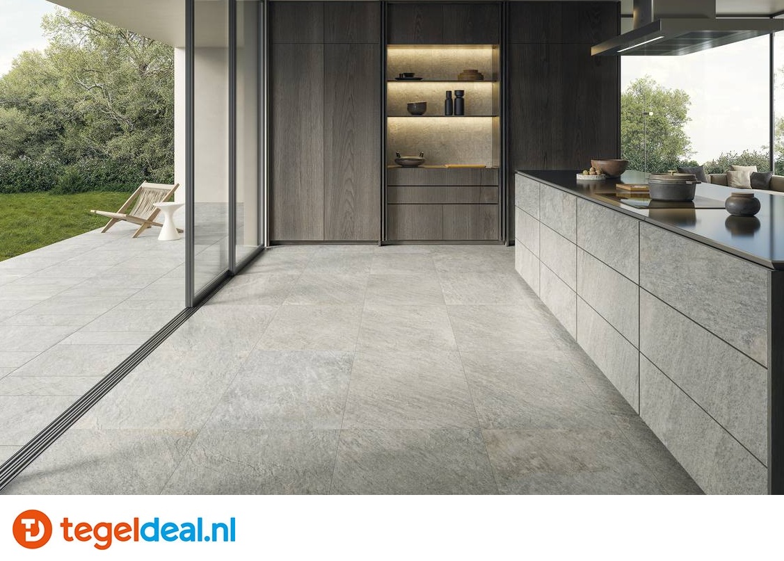 Supergres Menhir, natuursteenlook tegels 