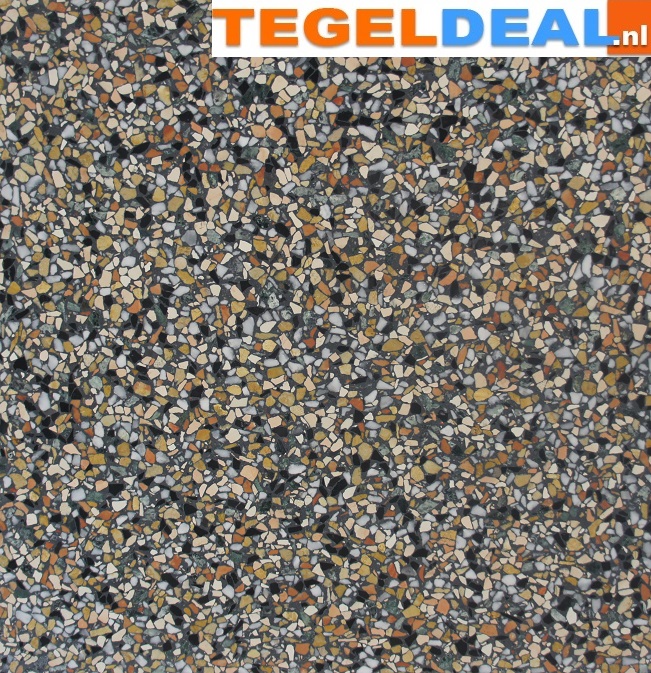 ACTIE - Terrazzo Ecostone Stoccolma / Roma, 40x40x1,5 cm, EM-1088 - OP VOORRAAD