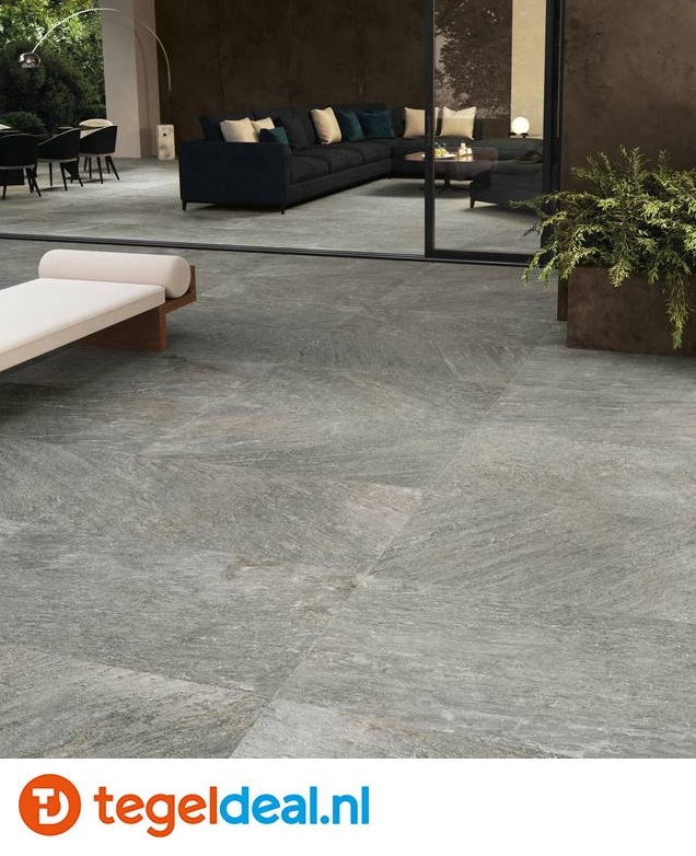 Supergres Menhir, natuursteenlook tegels 