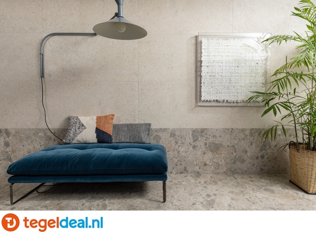 Marazzi Carácter, Arena - Blanco - Greige - Mix, 5 formaten, steenlook wand- en vloertegels v.a. €36,95/m2