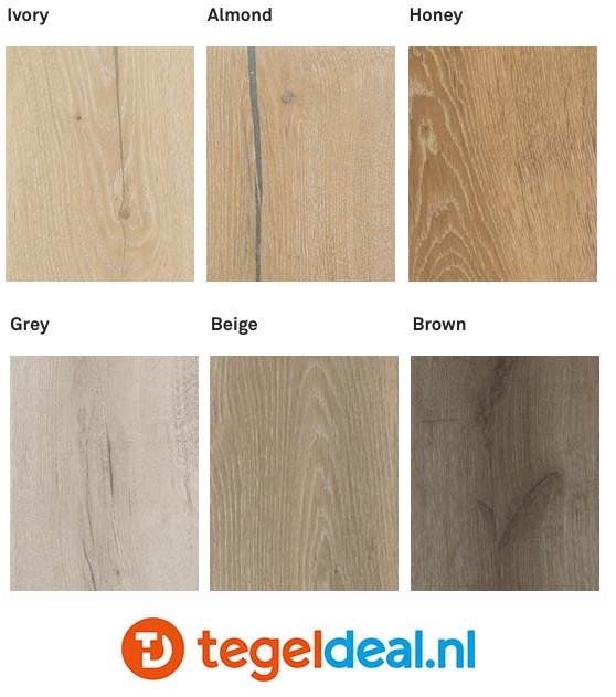 KEOPE Unica BROWN, 20x180 cm, houtlook tegels 
