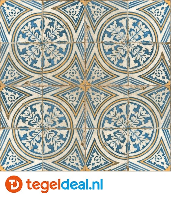 Peronda, Fs Original / Fs-1, 45x45 cm, vintage patroontegels