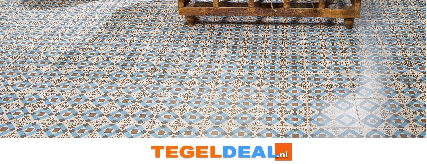 Peronda, Fs Original / Fs-4, 45x45 cm, vintage patroontegels
