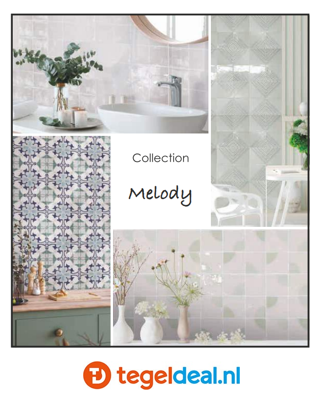 WDT Nanda Tiles, Melody, 13x13 cm WDT Nanda Tiles, Melody, 13x13 cm