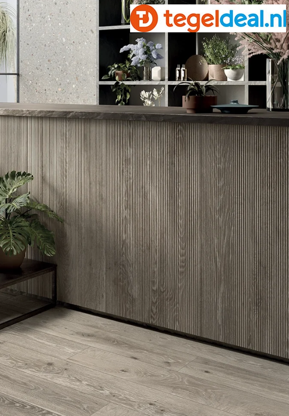 KEOPE Unica GREY, 20x180 cm, houtlook tegels 
