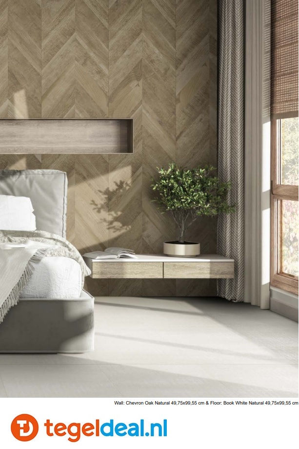 Aparici Chevron, houtlook tegels voor binnen en buiten 