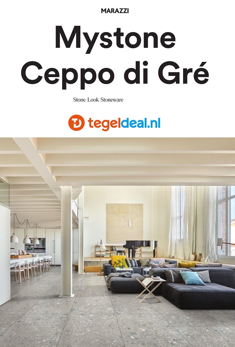 Marazzi, Mystone Ceppo di Gre, natuursteenlook tegels - 6 kleuren - 7 formaten
