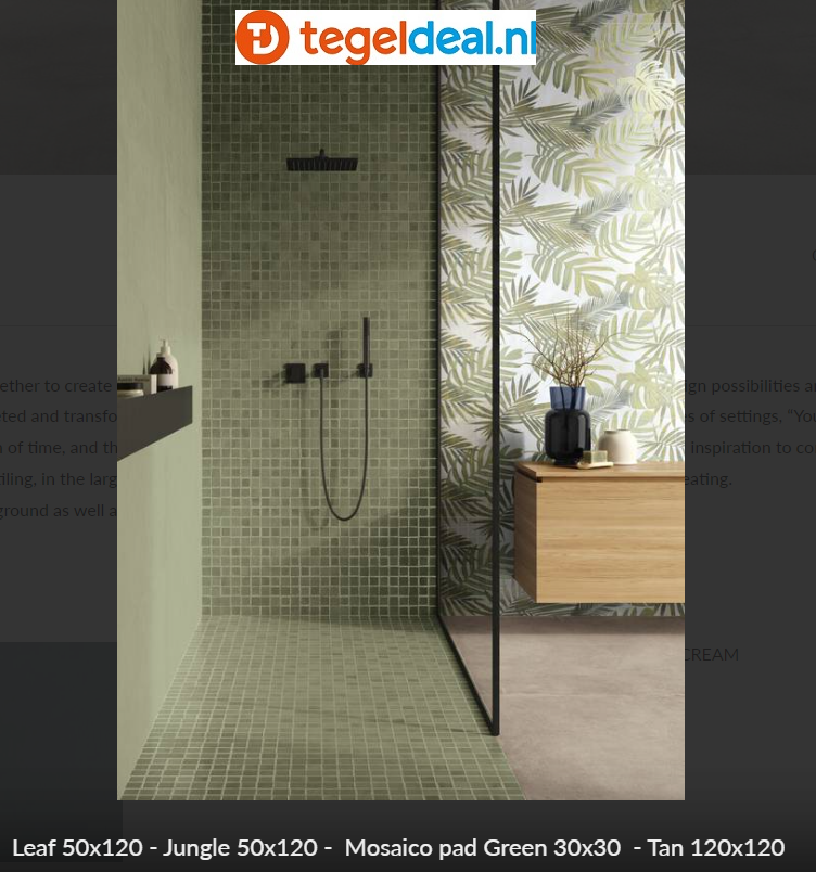 Supergres Your Match Wall, 50x120 cm, wandtegels Supergres Your Match Wall, 50x120 cm, wandtegels