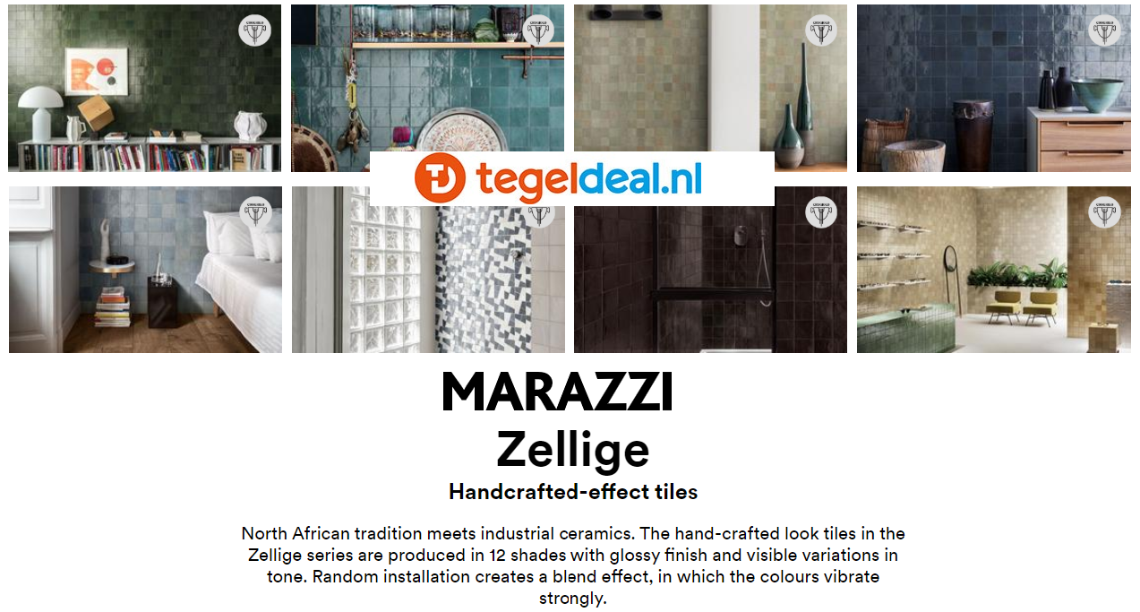 Marazzi Zellige CARBONE, M5S1, 10x10 cm 