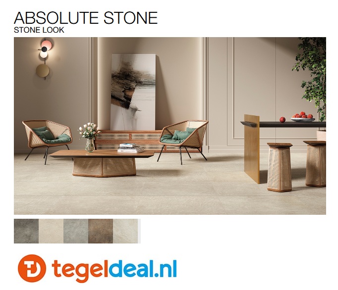 Cercom Absolute Stone, natuursteenlook tegels voor binnen en buiten