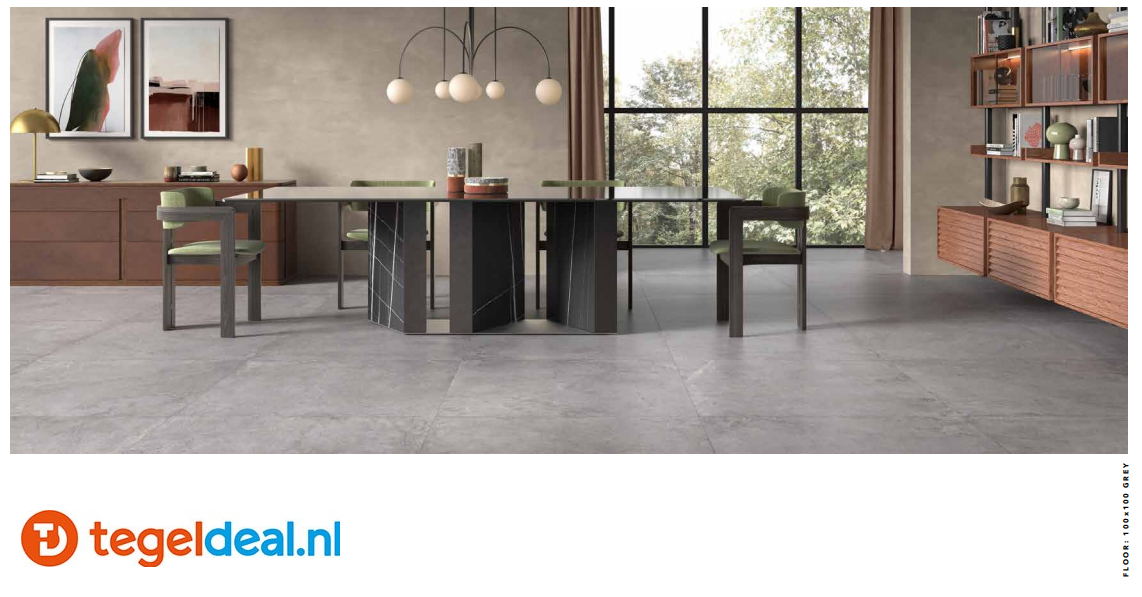 Castelvetro, Evolution GREY,  100x100 cm, CEV10R4 