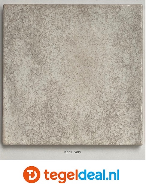 WOW Design, Enso, Karui IVORY, 12,5x12,5 cm, wandtegels