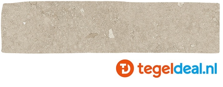 SIL Ceramiche, Pisé CHANVRE ART, 7,5x30 cm listel, natuursteenlook tegels - €49,50/m2 / Palletdeal op aanvraag
