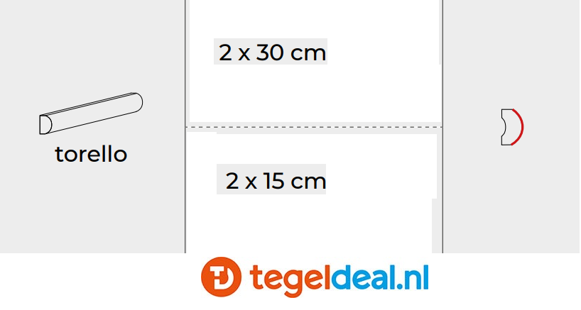 Equipe, Masia, Torello 2x30 cm Equipe, Masia, Torello 2x30 cm