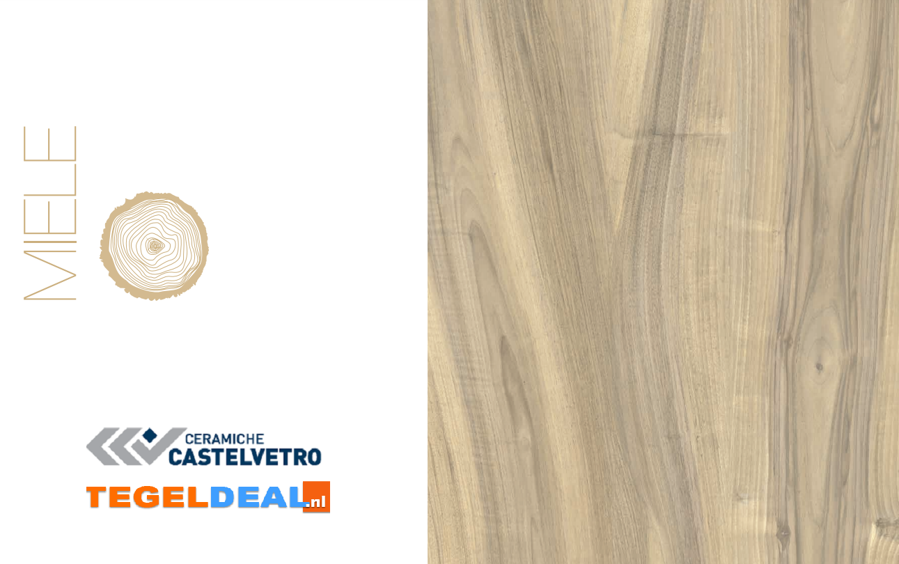 Castelvetro More Miele, 30x120 cm, CMR32R22, houtlook tegels