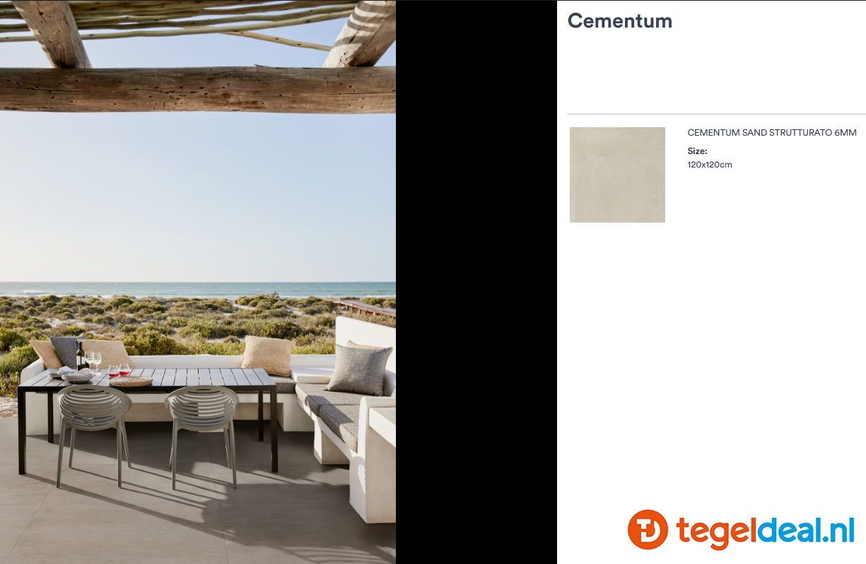 Marazzi Cementum SAND, 21x18,2 cm Nat., M9VQ, hexagon cementlook tegels Marazzi Cementum SAND, 21x18,2 cm Nat., M9VQ, hexagon cementlook tegels