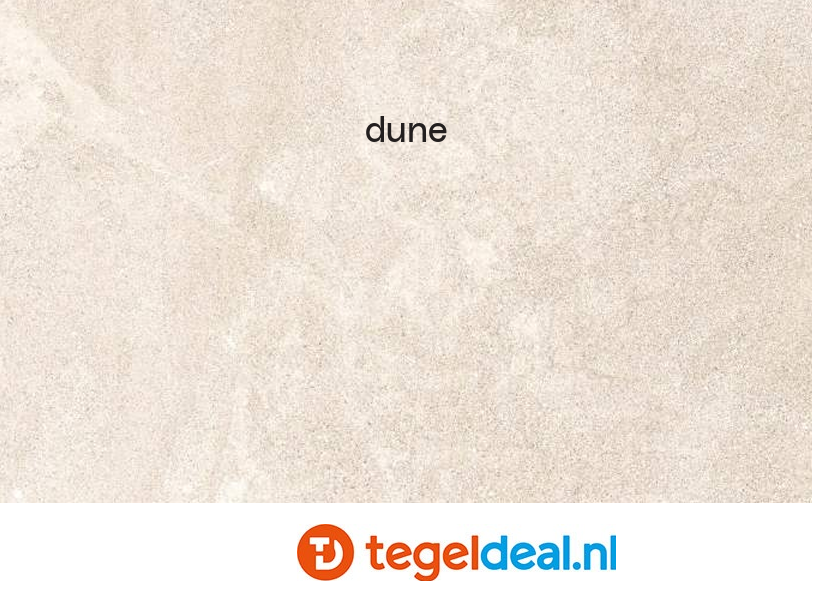Supergres Whisper DUNE, 60x120x2 cm T_20, natuursteenlook terrastegels