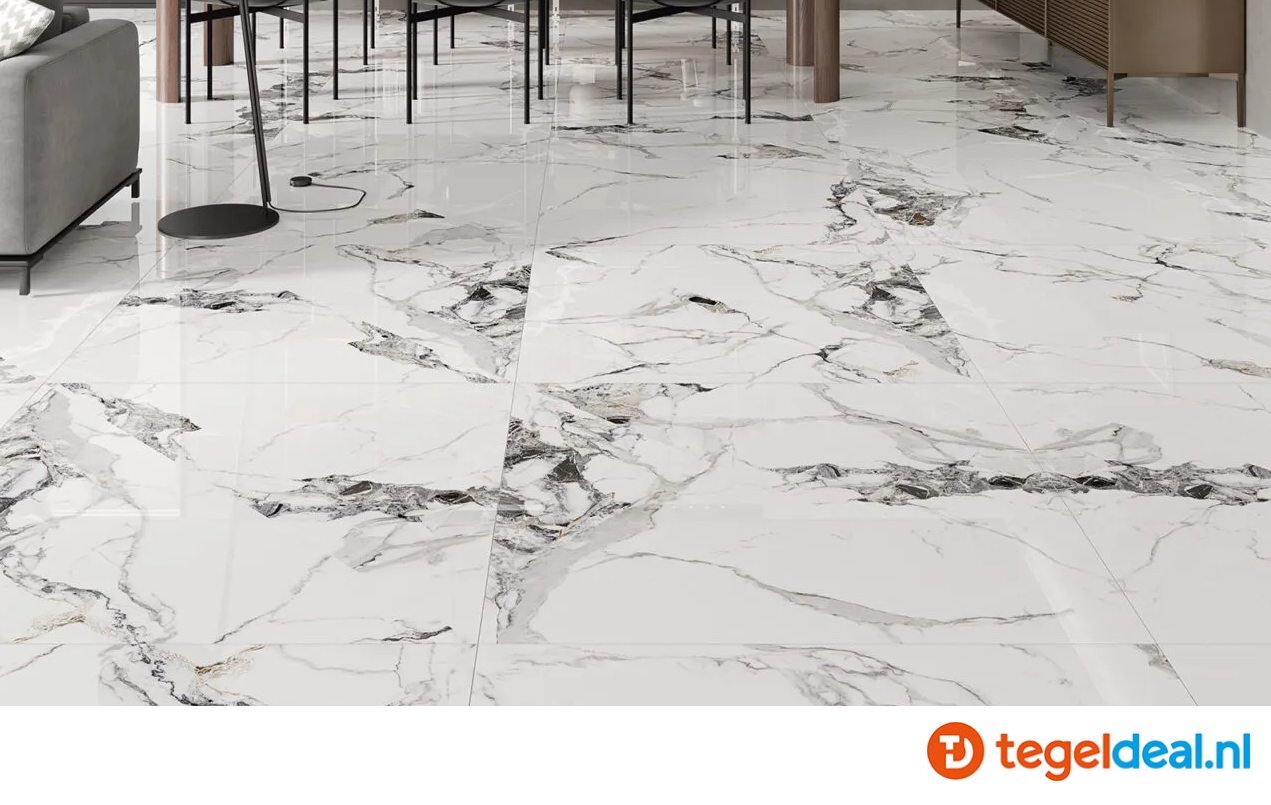 Villa, CONSTELATION, 60x120 cm Polished, marmerlook tegels - €39,50 per m2 