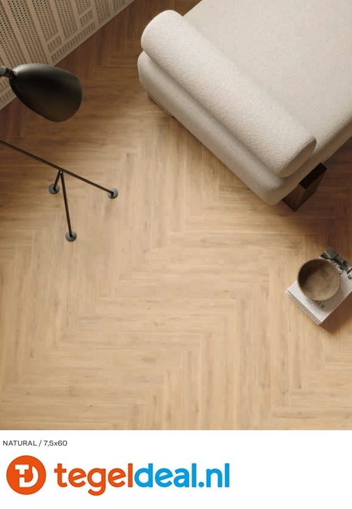 Supergres 4EVER NATURAL, 20x180 cm houtlook tegels 