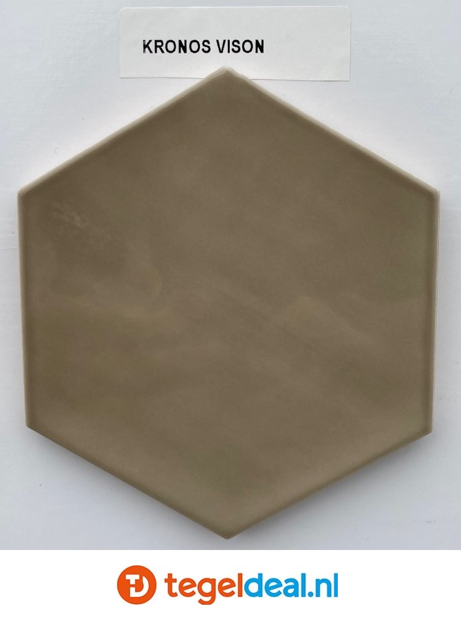 Life, Kronos 7 kleuren, 10,8x12,4 cm hexagon wandtegels 