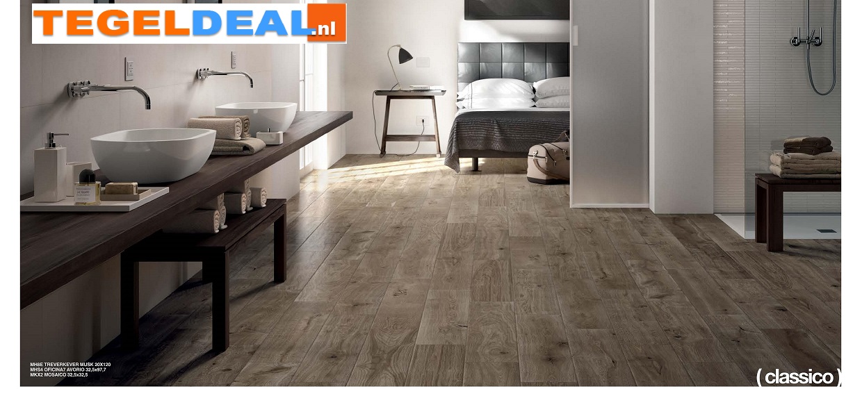 VLT Marazzi Treverkever, 20x120 cm keramische planken 