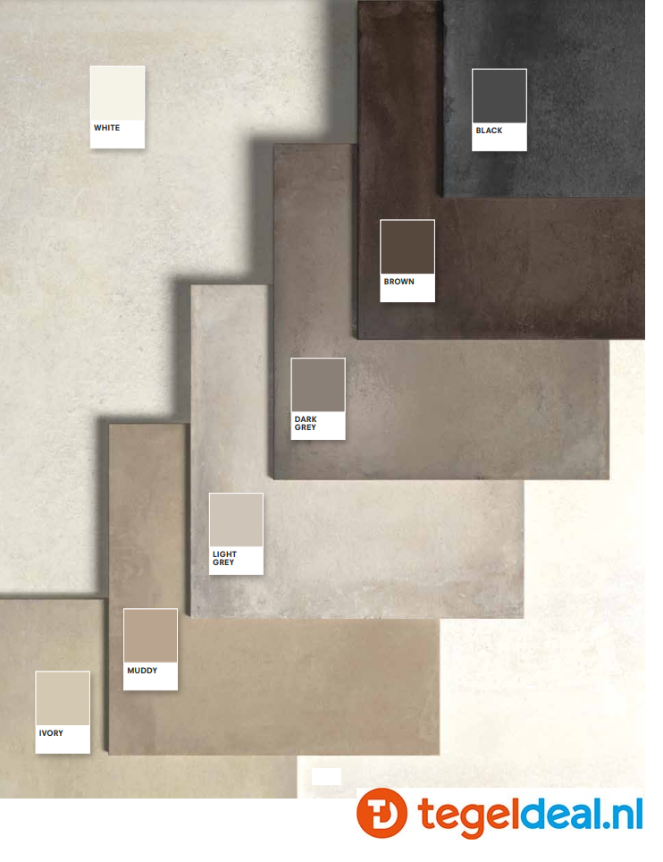 Castelvetro, Concept Land LIGHT GREY, 30x60 cm, CLD36R4