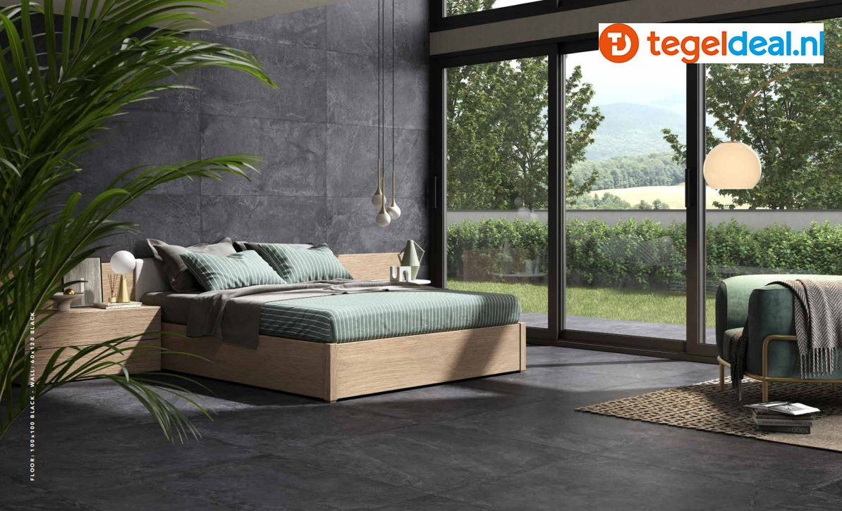 Castelvetro, Evolution BLACK,  60x60 cm, CEV60R7