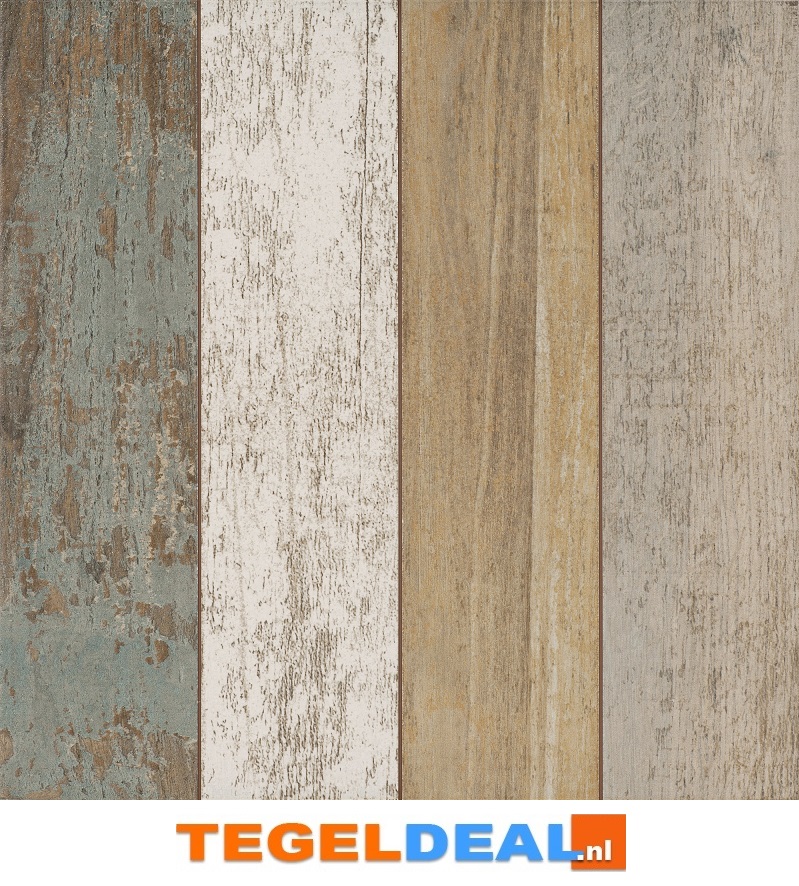 Peronda, Fs Bretagne, 45x45 cm, vintage houtlook tegels