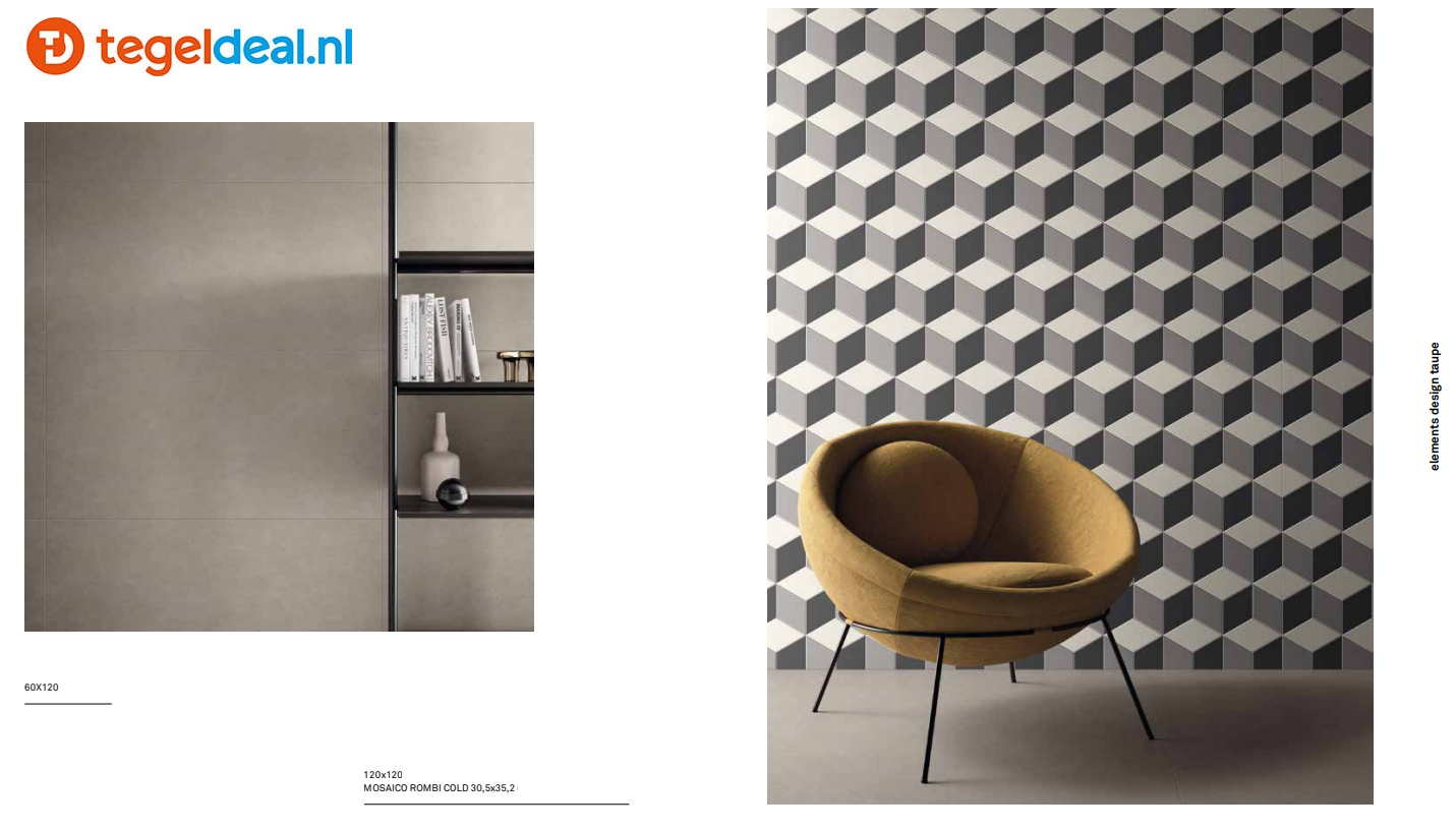 KEOPE Elements Design Taupe, 60x120 cm Natural 
