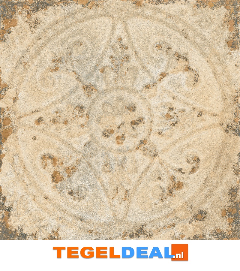 Peronda, Fs Saja-B, Beige, 33x33 cm, vintage patroontegels